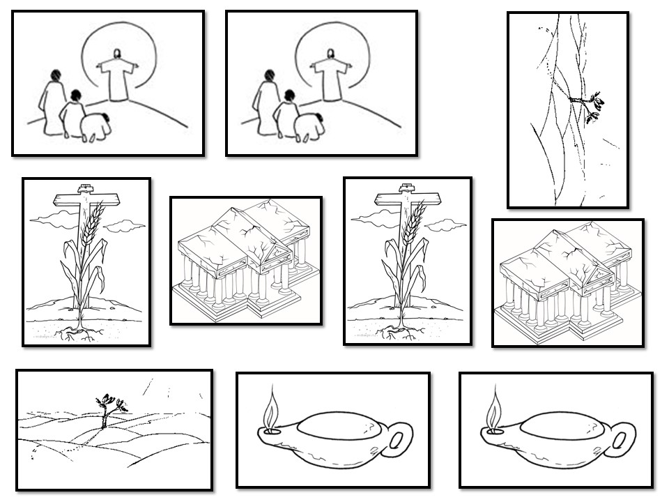 Disegni Da Colorare Sul Triduo Pasquale